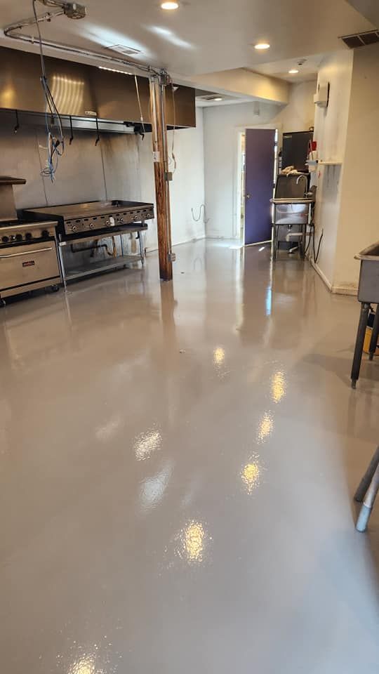 Restaurant Kitchen Epoxy Flooring in Hartford, CT